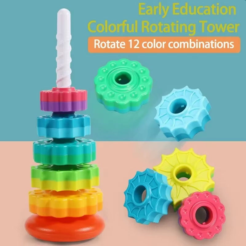 Spinning Sensory Stacking Toy