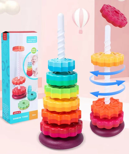 Spinning Sensory Stacking Toy